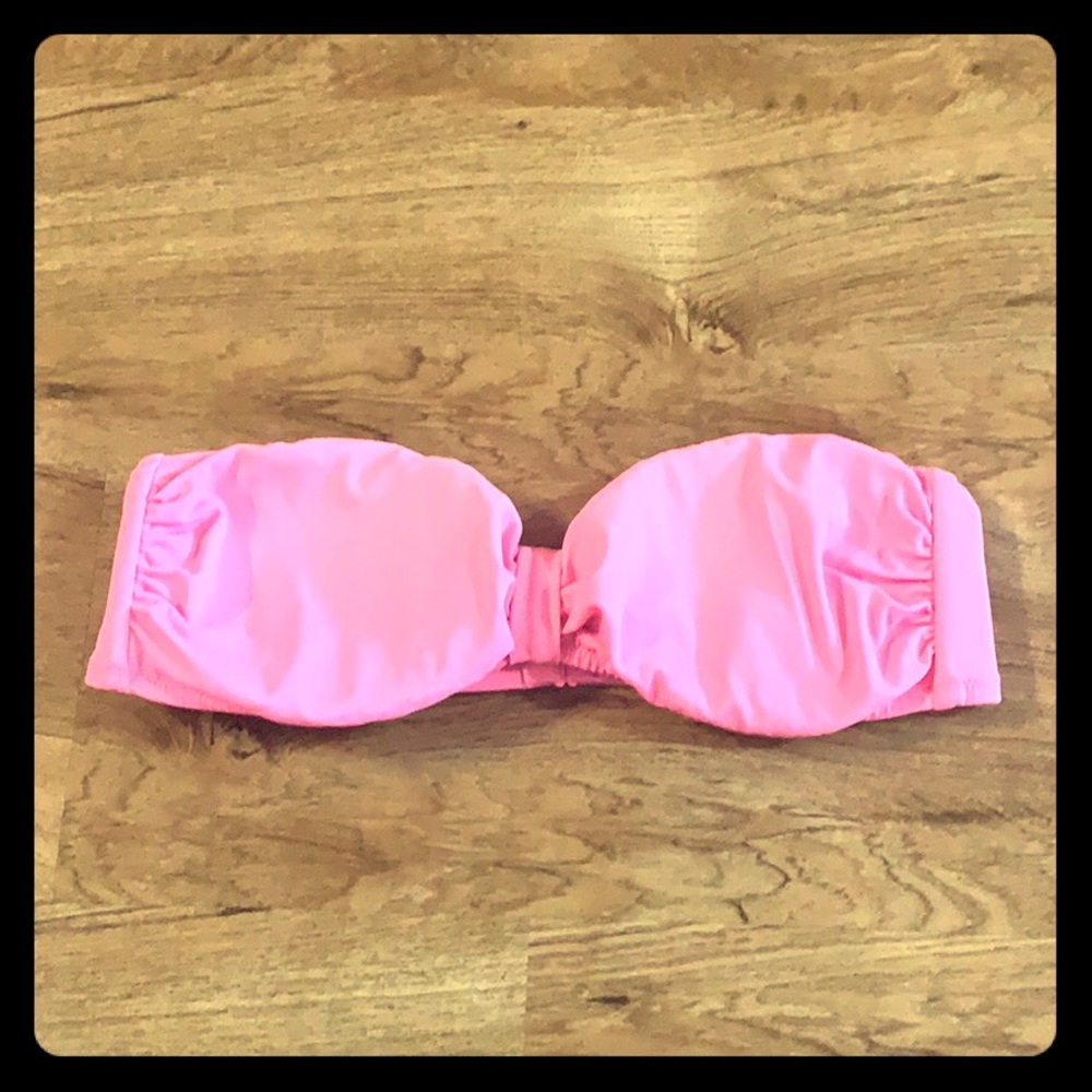 Victoria’s Secret Pink bandeau swim suit top